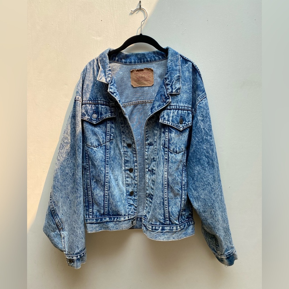 Vintage Levi’s Acid Wash Denim Jacket